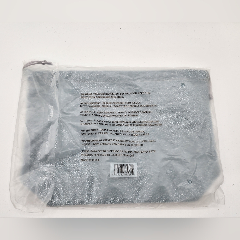 Silver Drawstring Bag - Picture 2 of 7